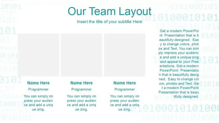 Binary Code PowerPoint Template