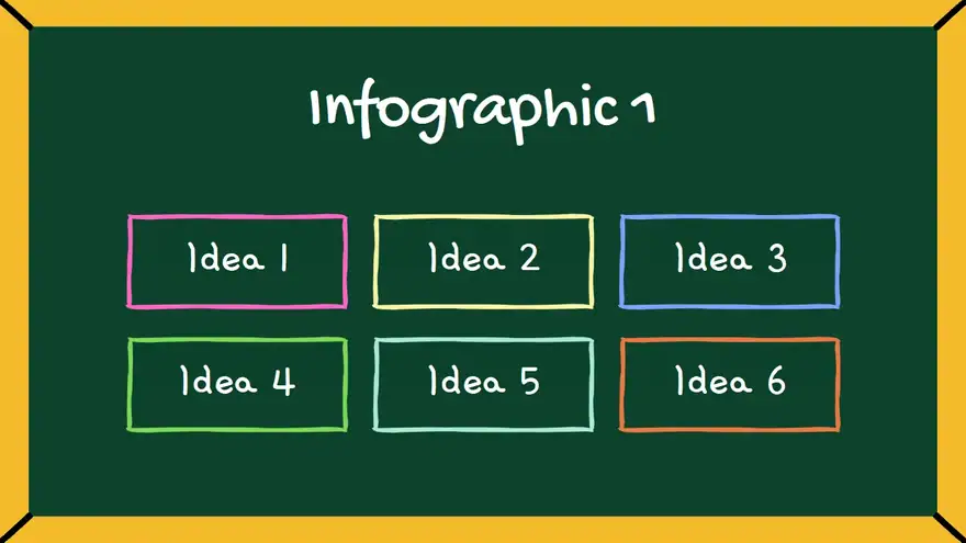 Chalkboard Infographics Slides