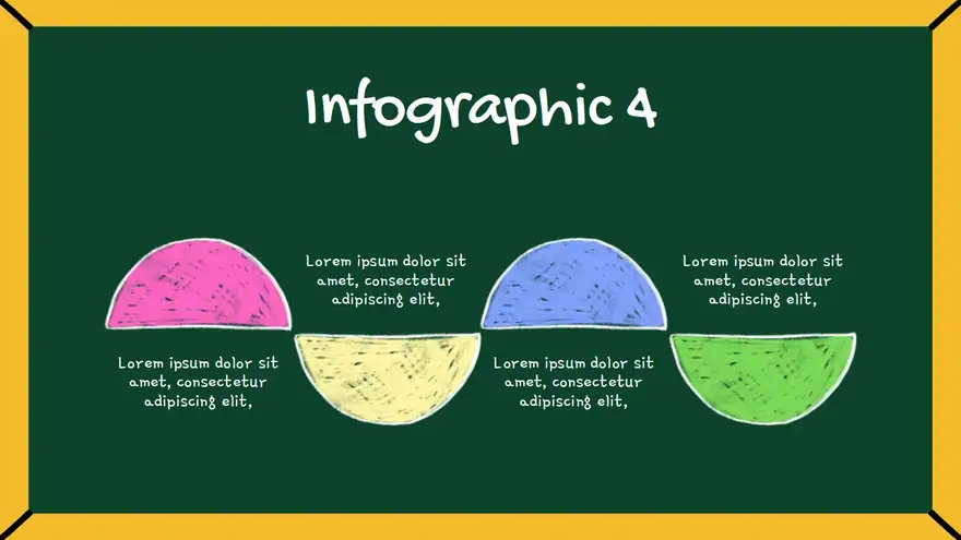 Chalkboard Infographics Slides
