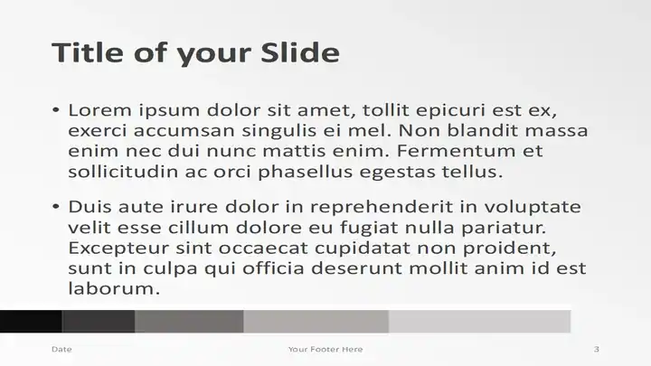 Chart Palette Template for PowerPoint and Google Slides
