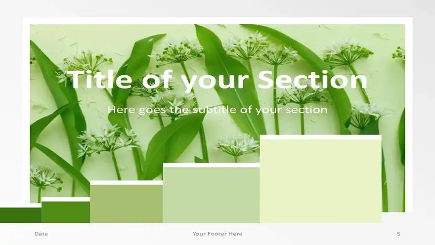Chart Palette Template for PowerPoint and Google Slides