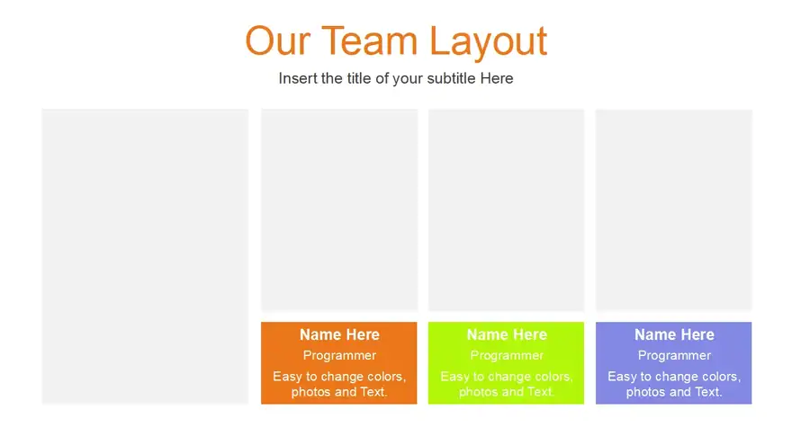 Colored Pencils Education Concept PowerPoint Template