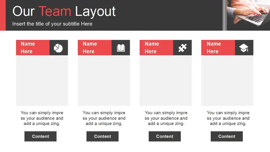 Computer Business Using Laptop PowerPoint Template