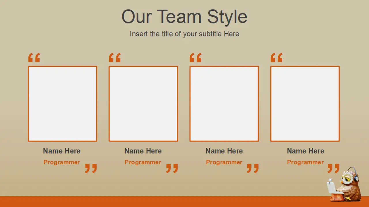 Computer Education Concept PowerPoint Template