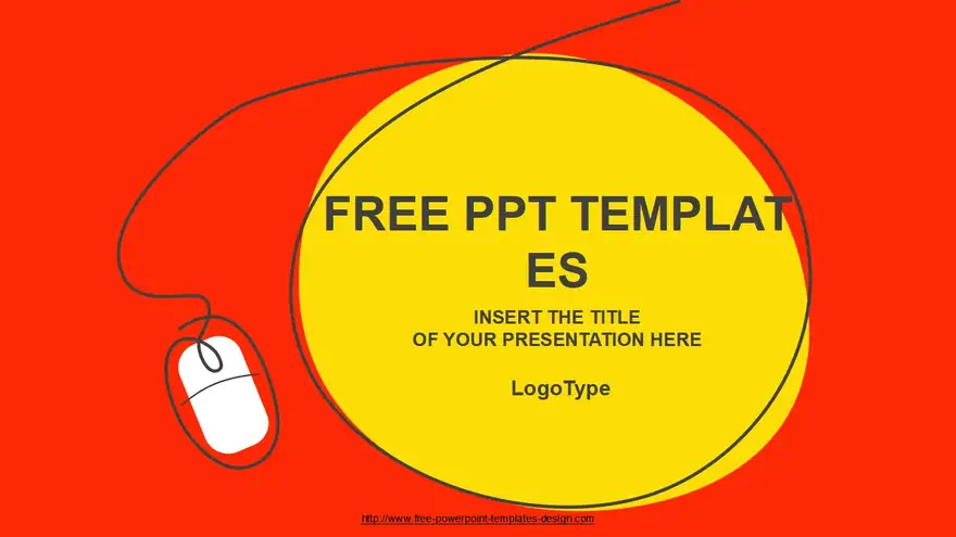 Computer Mouse Concept PowerPoint Template