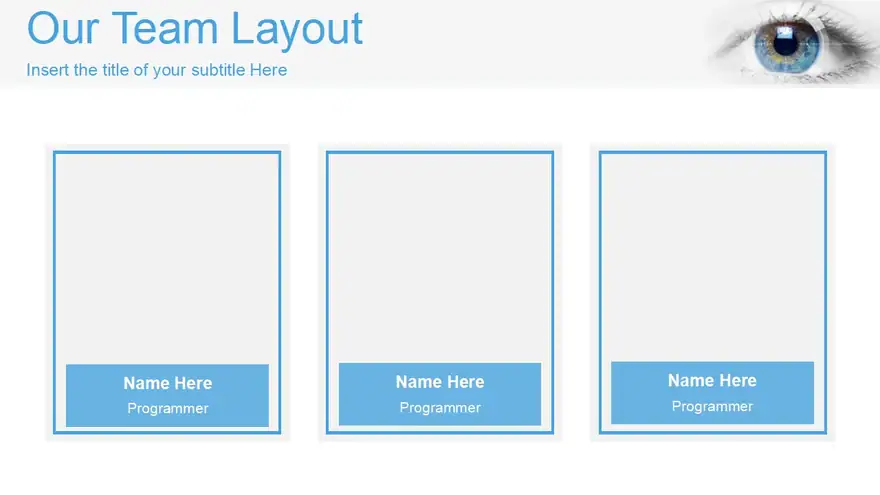 Eye Scanning Ophthalmology PowerPoint Template