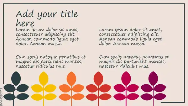 Fall Free Template for Google Slides or PowerPoint