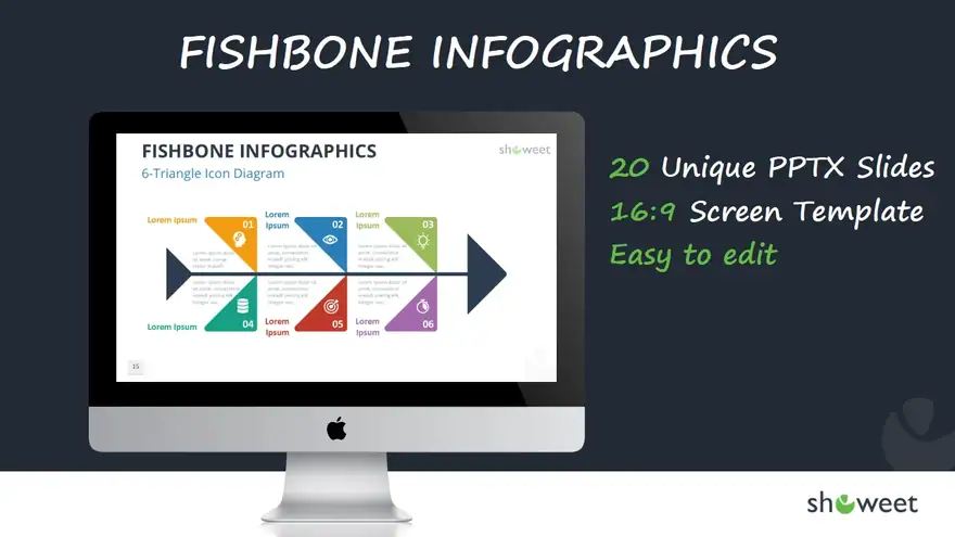 Fishbone Infographics for PowerPoint and Google Slides