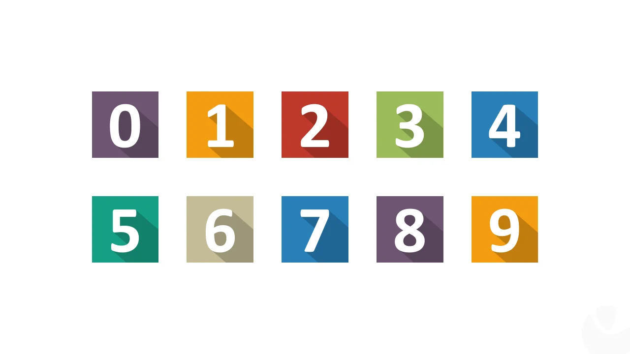 Flat Design Letters for PowerPoint with 21 Examples