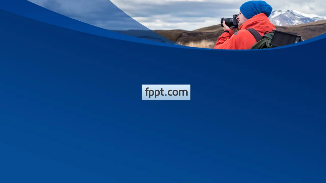 Free Adventure Photographer PowerPoint Template