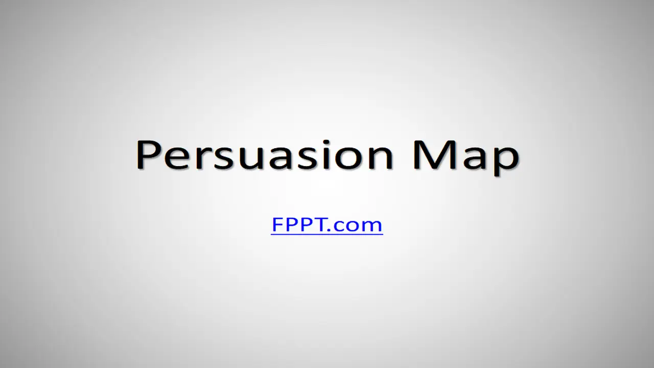 Free Persuasion Map PowerPoint Template