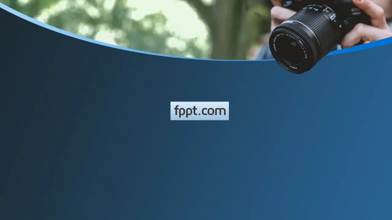 Free Photographer PowerPoint Template