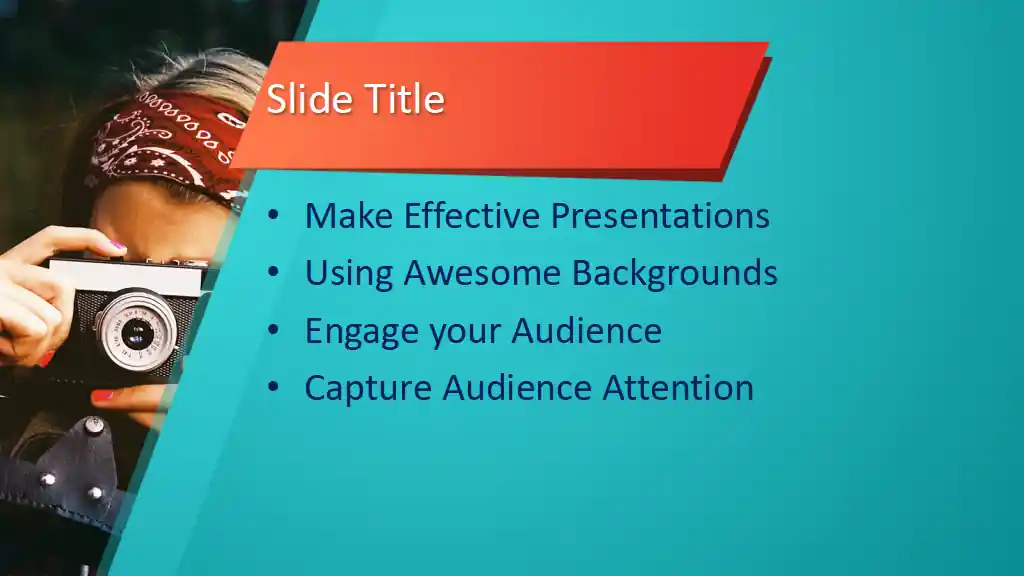 Free Photographer Presentation Template
