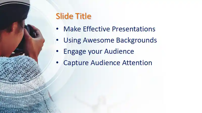 Free Photography PowerPoint Template