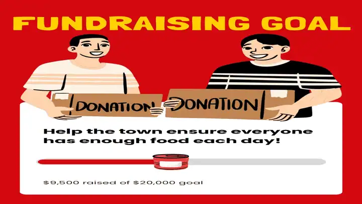 Fundraising Goal Tracker Infographic