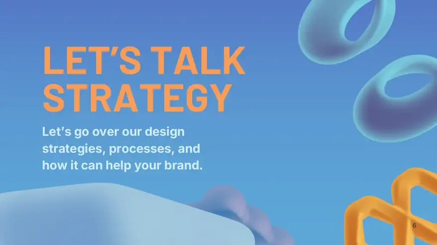 Graphic Design Proposal Slides