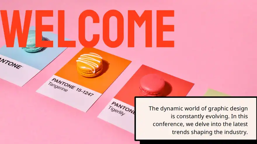 Graphic Design Slides Board