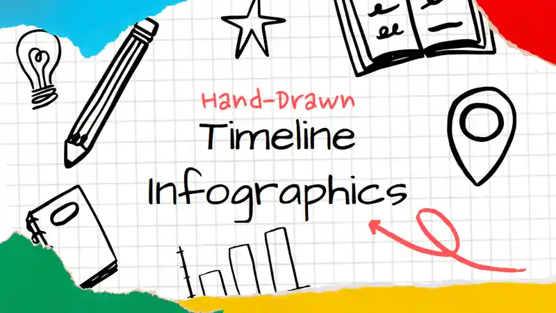 Hand-Drawn Timeline Infographics