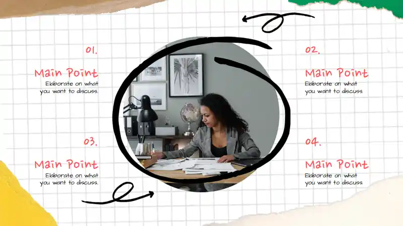 Hand-Drawn Timeline Infographics