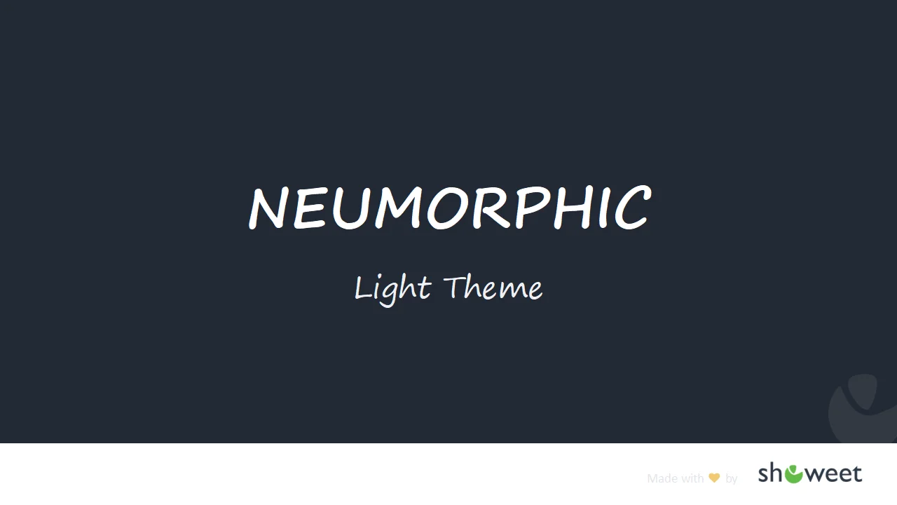 Neumorphic Diagrams for PowerPoint and Google Slides