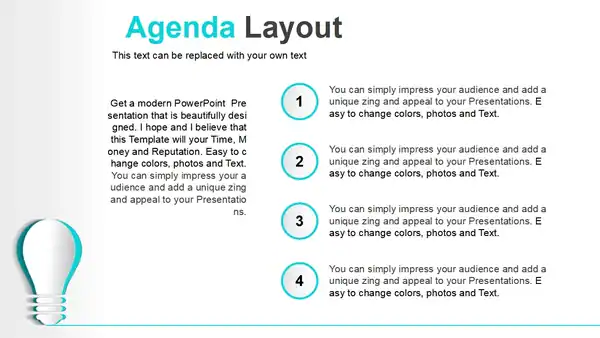 Paper Idea Bulb PowerPoint Template