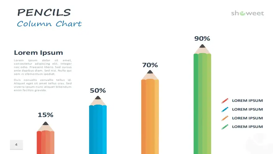 Pencils for PowerPoint and Google Slides