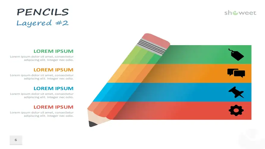 Pencils for PowerPoint and Google Slides