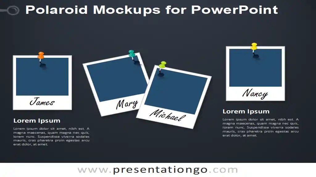 Polaroid Mockups for PowerPoint