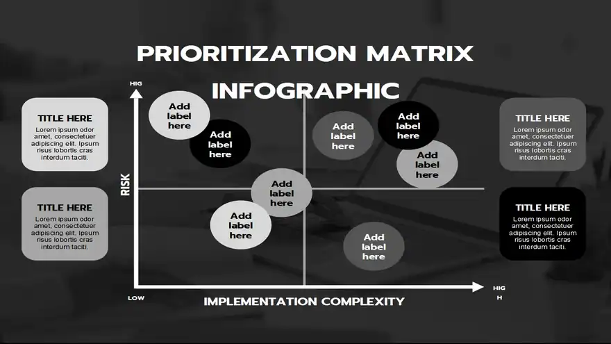 Prioritization Matrix Infographic