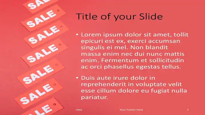 Sale Template for PowerPoint and Google Slides