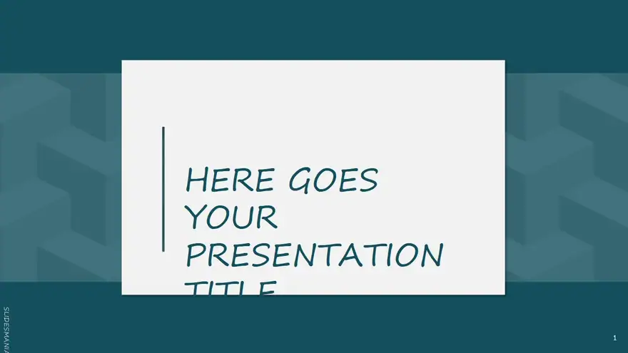 Sherman Free Multipurpose Presentation template for Google Slides or PowerPoint