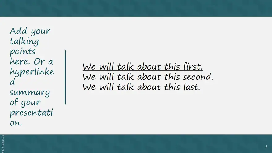 Sherman Free Multipurpose Presentation template for Google Slides or PowerPoint