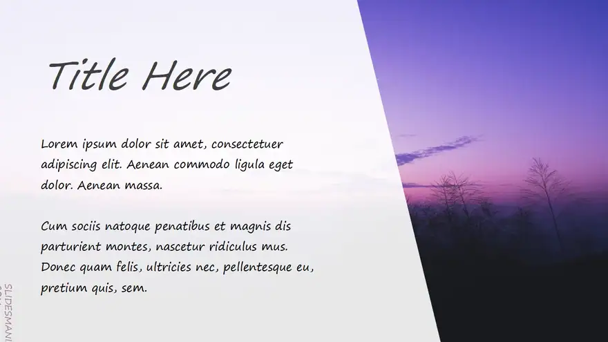 Simmons Free Template for Google Slides and PowerPoint
