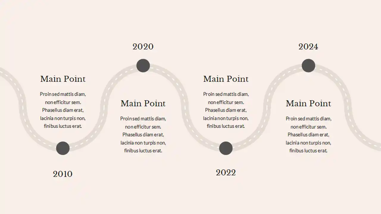 Simple Roadmap Infographics