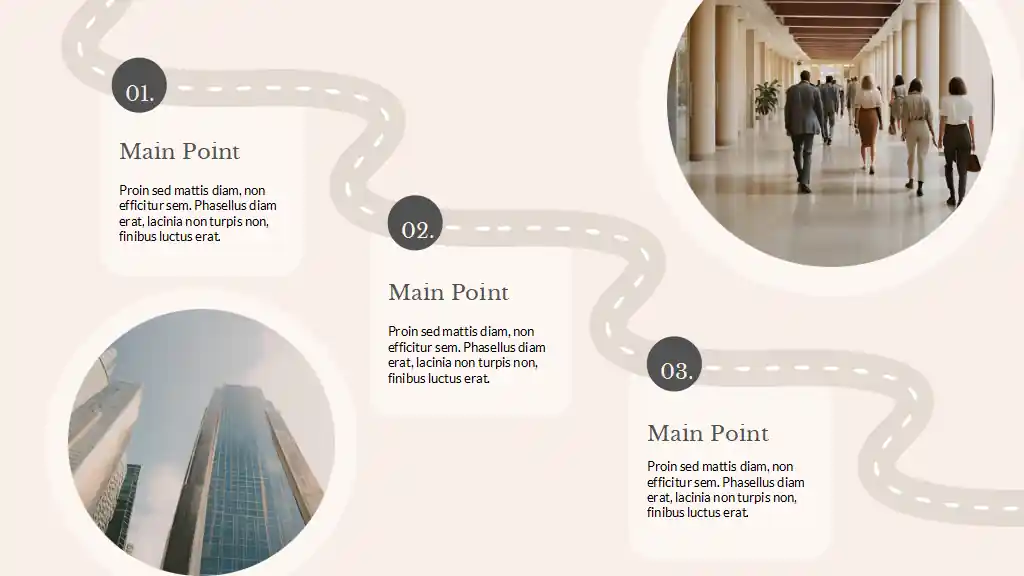 Simple Roadmap Infographics