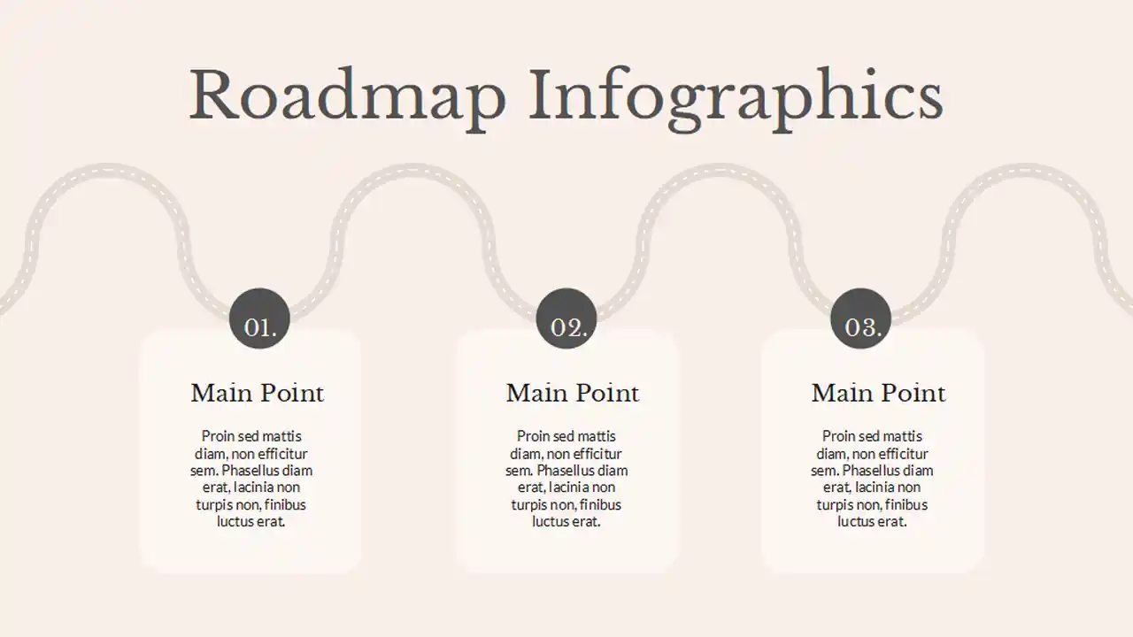 Simple Roadmap Infographics