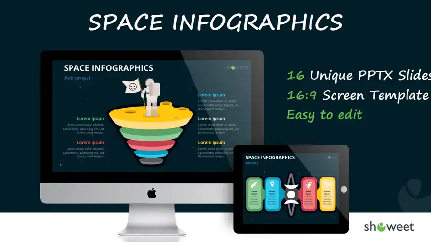 Space Infographics for PowerPoint and Google Slides