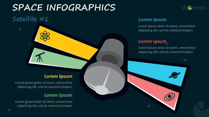 Space Infographics for PowerPoint and Google Slides