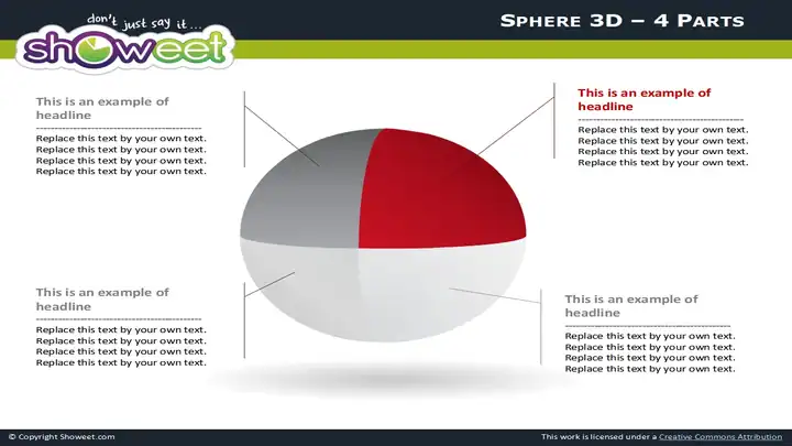 Spheres 3D Diagrams for PowerPoint
