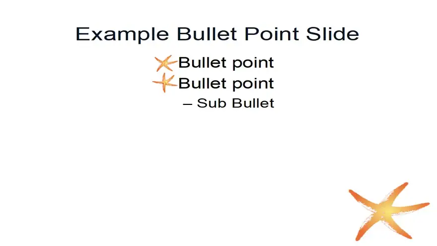 The Starfish PowerPoint Template (graphic)