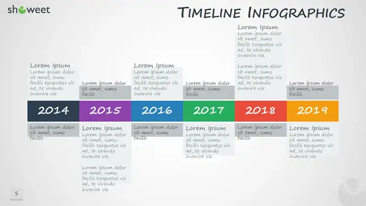 Timeline Infographics Templates for PowerPoint