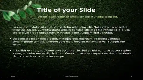 WOODEN LOGS – Nature Template for PowerPoint and Google Slides