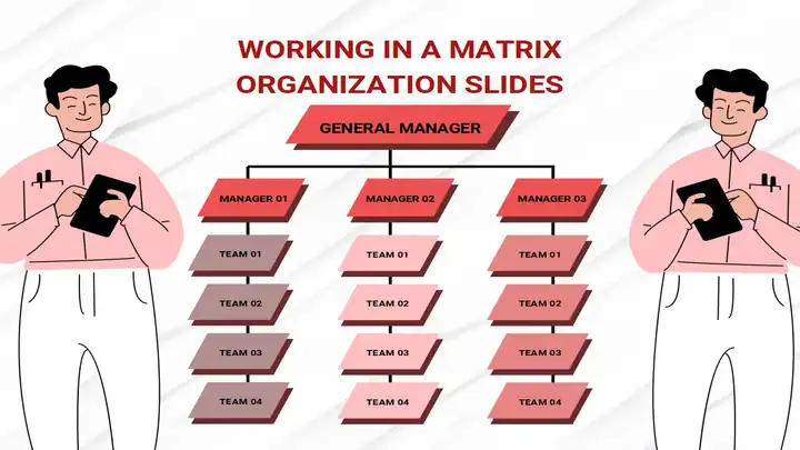 Working In A Matrix Organization Infographic