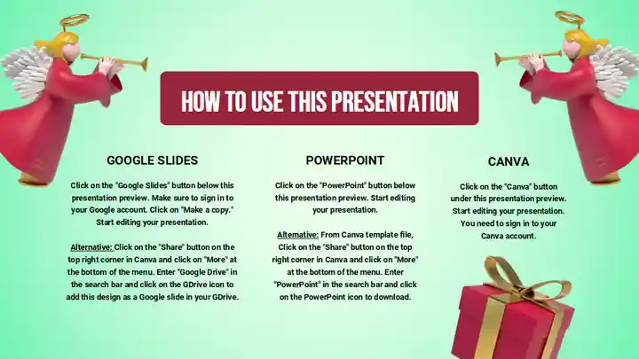 3D Christmas Wishlist Slides
