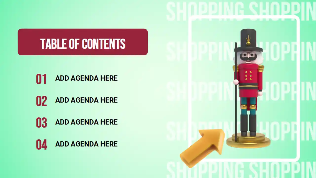 3D Christmas Wishlist Slides
