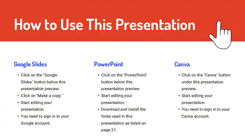 Back to school social media Slides
