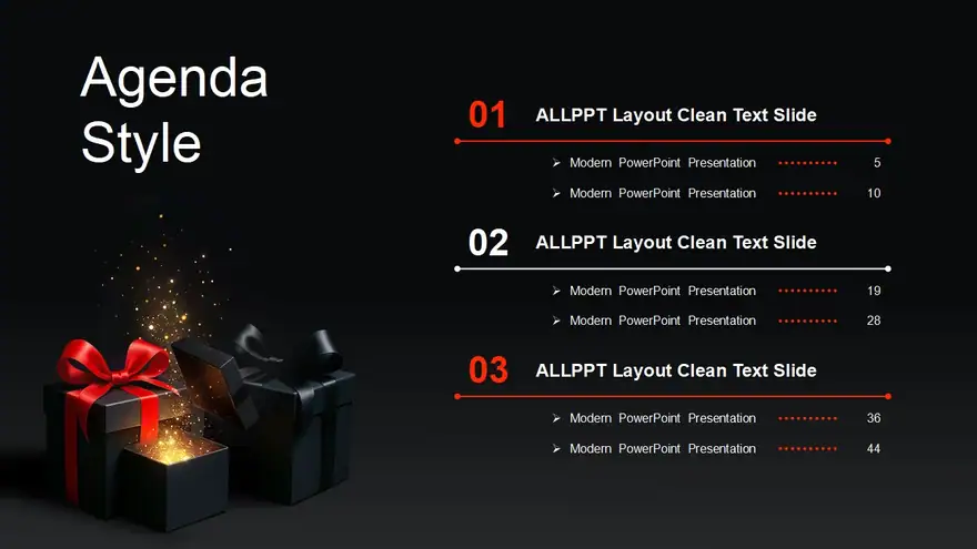 Black Friday Surprises PowerPoint Templates
