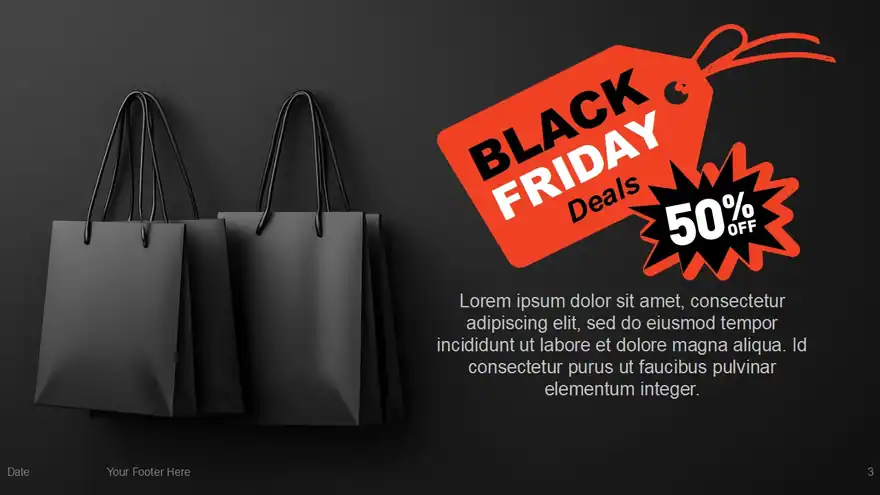 Black Friday Template for PowerPoint and Google Slides