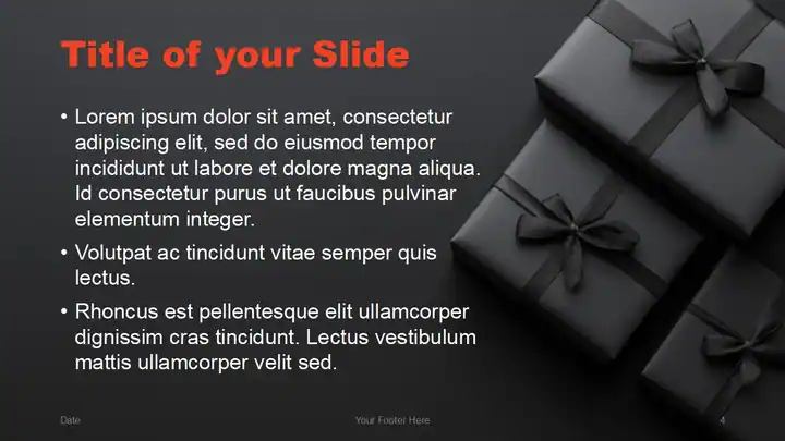 Black Friday Template for PowerPoint and Google Slides