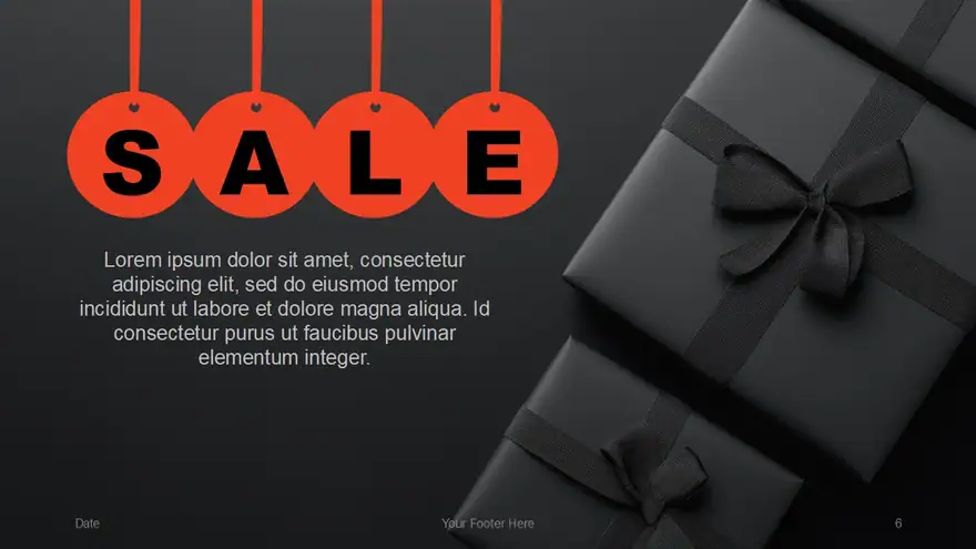 Black Friday Template for PowerPoint and Google Slides